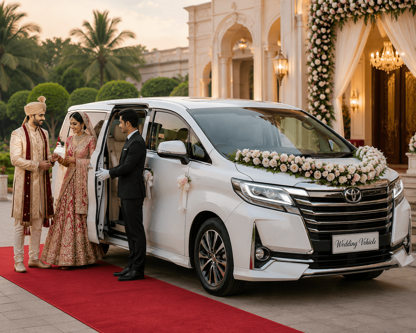 Wedding Car Service — Akash Car Service & Driver Centre